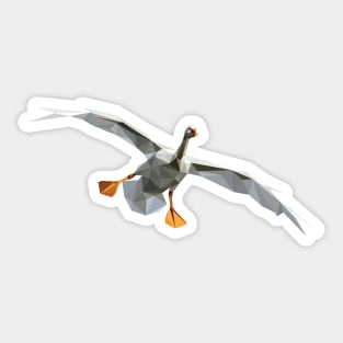 Goofy Bird Sticker